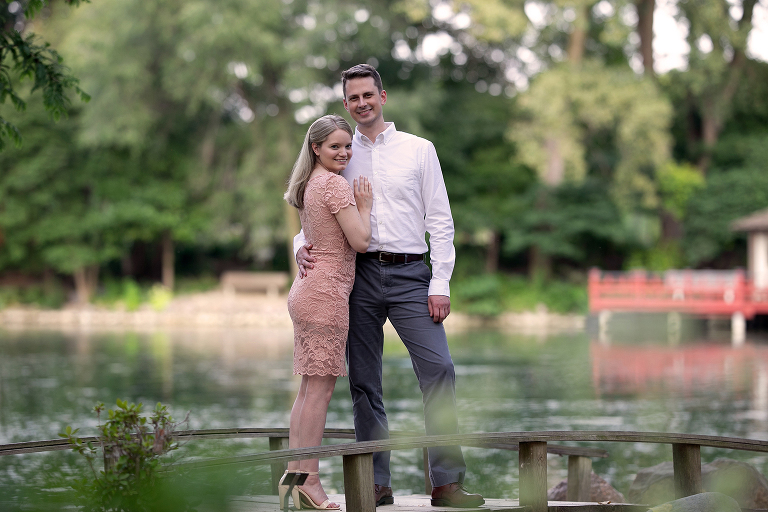 Engagement Session Rotary Botanical Gardens In Janesville